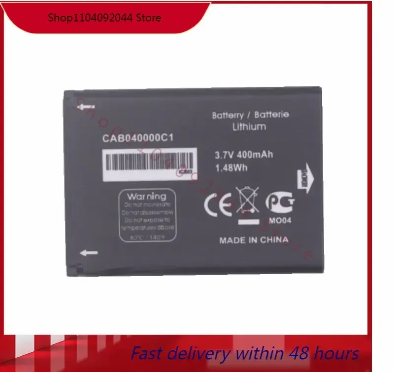 

400mAh CAB0400000C1 Battery For ALCATEL One Touch 103 103A 105 105A OT-2012D OT-203 CAB3010010C1 CAB30M0000C1 CAB2170000C1