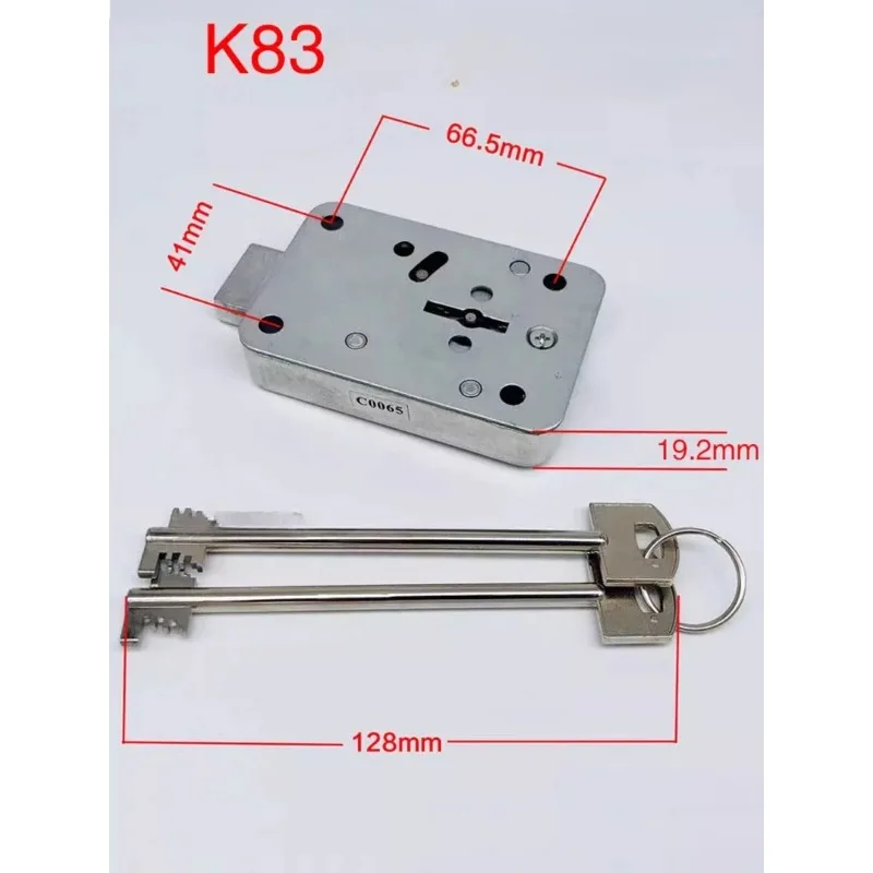 Suitable for Vault Door Lock Double Lock Bank Management Lock Double Key Cylinder Anti-theft Double Cylinder