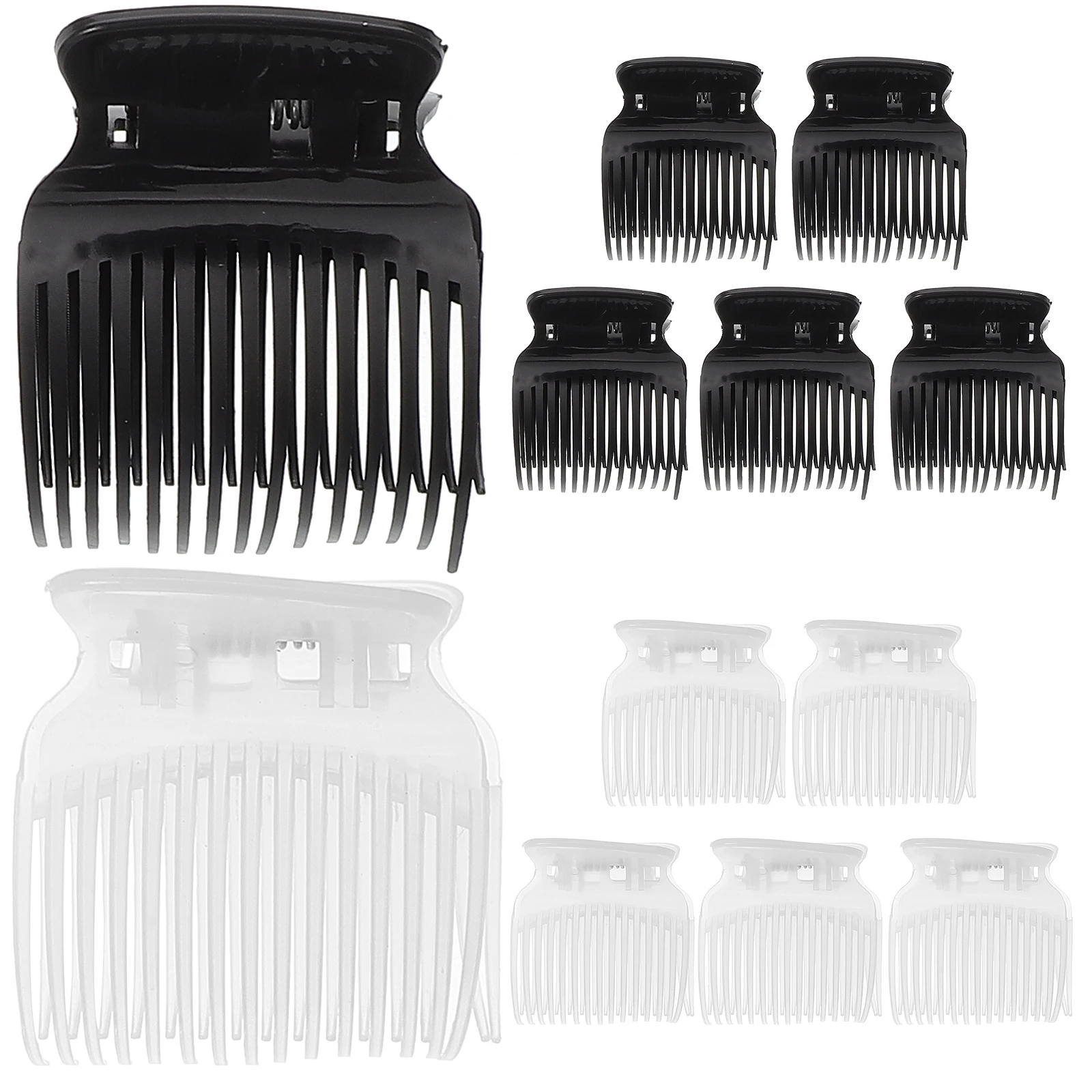 

12 pcs Hair Curler Grip Clips Claw Clamps Curling Heating Styling Electric Rollers Plastic Heat Protection Lightweight Portable