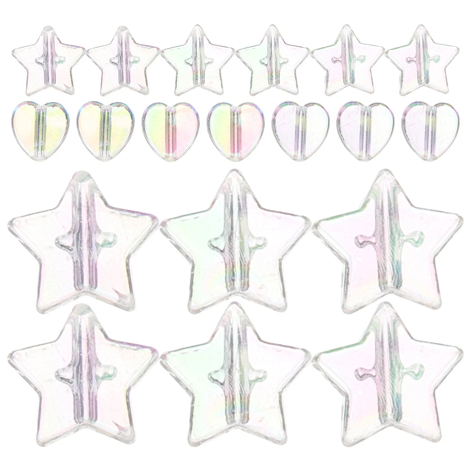 100 قطعة خزر عازل أكريليك صغير ريترو ستايل DIY بها بنفسك خرز للمجوهرات أساور صنع الاكسسوارات صنع المجوهرات الإكسسوارات #4