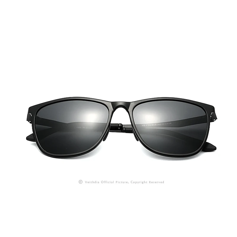 VEITHDIA Fashion Vintage Men\'s Sunglasses Polarized UV400 Lens Glasses Aluminum Magnesium Eyeglasses Eyewear Accessories 6623