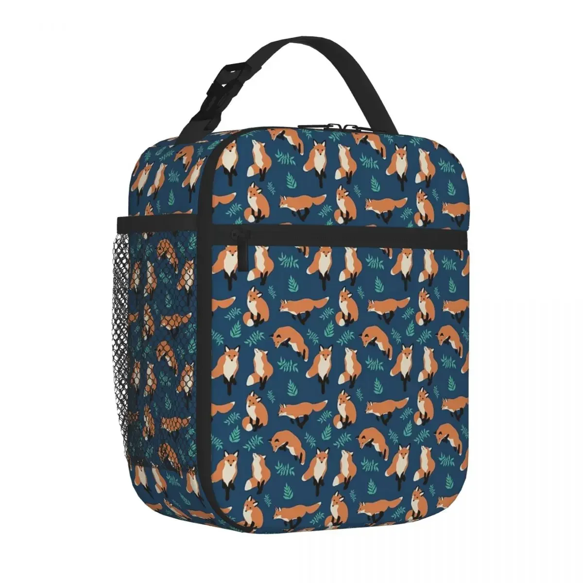 Fox Style Insulated Lunch Bags Resuable Picnic Bags Thermal Cooler Lunch Box Lunch Tote for Woman Work Children School