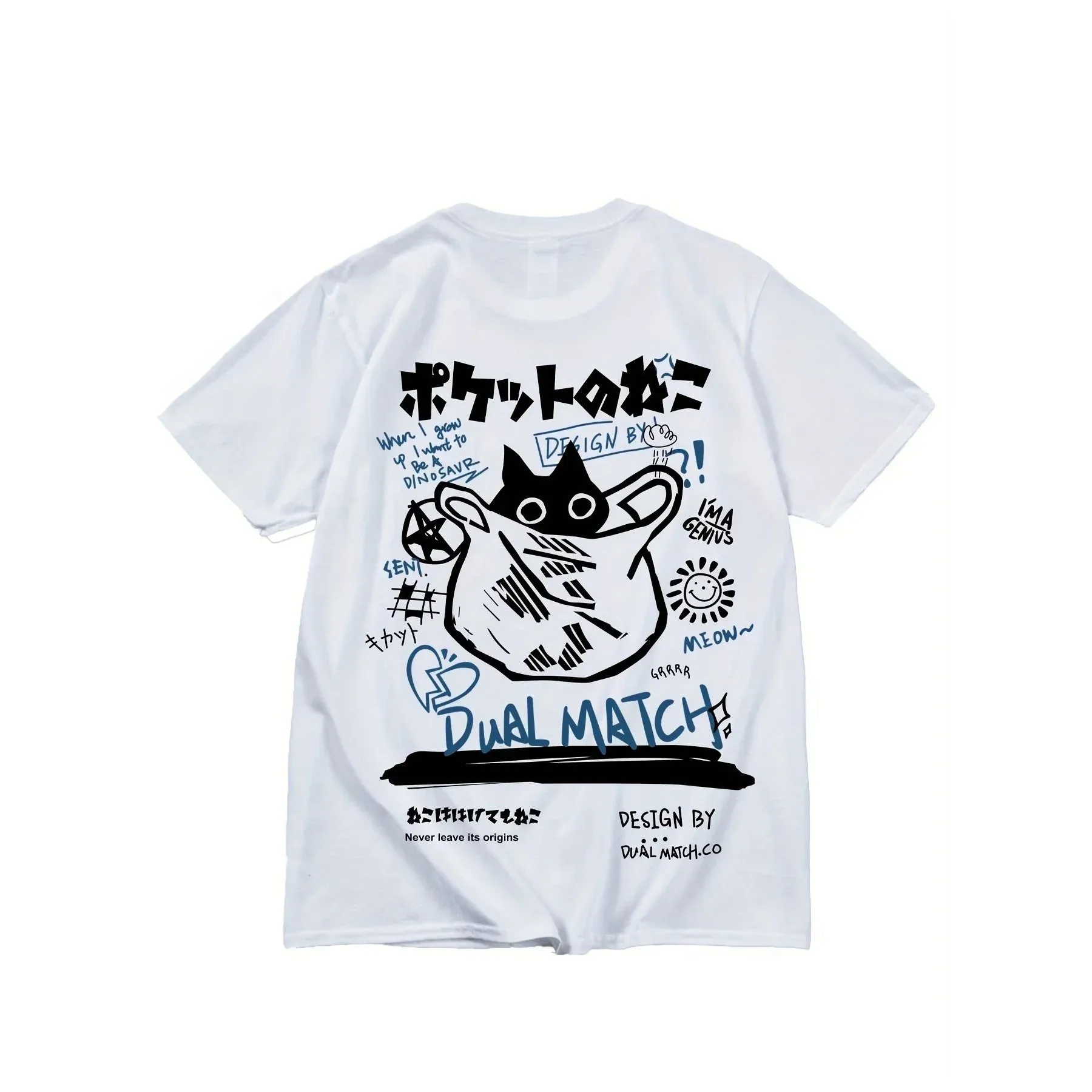 

Женская футболка с принтом Bla Casual ort Sve Blend C Другой материал 00% Женская мода среднего возраста