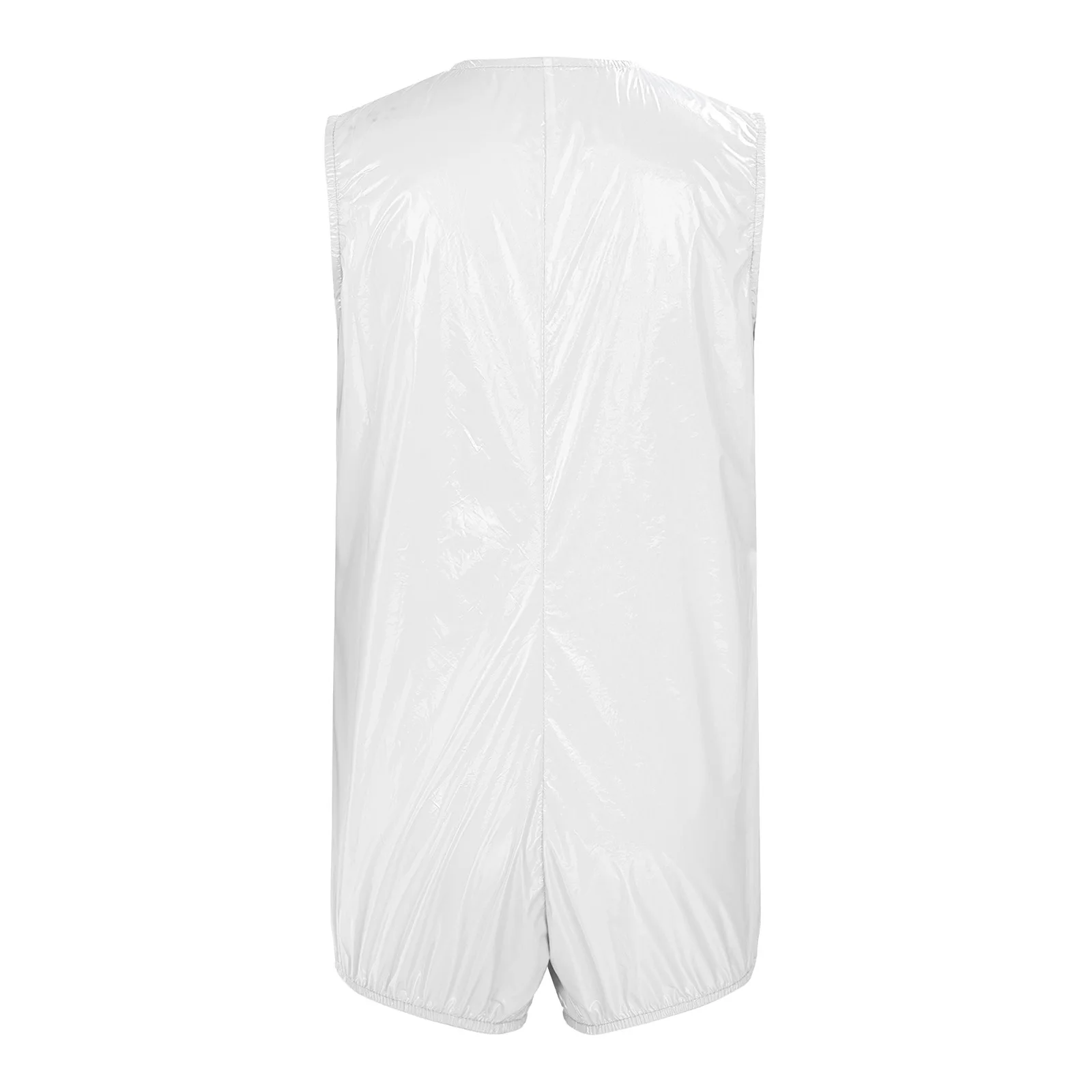 Kids Boys Girls Romper Unitard for Special Needs Adaptive Bodysuit Children Sleeveless Elastic Zip-up Water Resistant Leotard