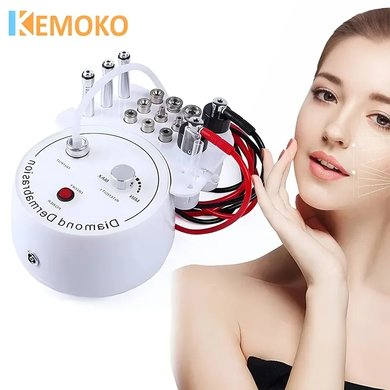 

Diamond Microdermabrasion Peeling Equipment 3 in 1 Professional Water Jet Exfoliation Wrinkle Removal Peeling Beauty Instrument