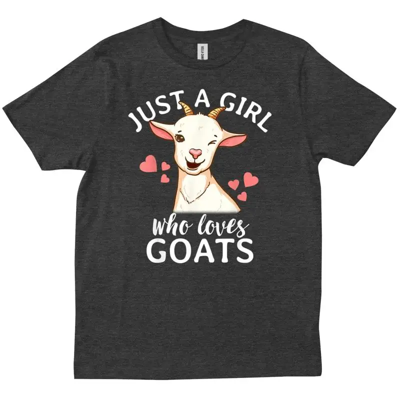 

Женская футболка Goat Girl Mom Farmer Just A Who Loves Goats