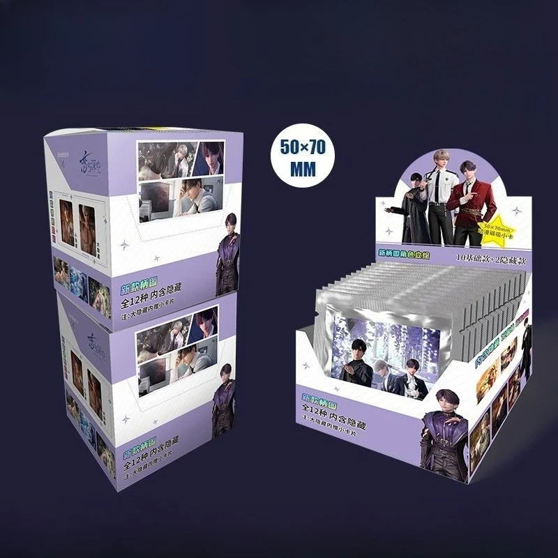 Love and Deepspace Sylus Xavier Zayne Caleb Kühlschrankmagnet Blindbox kreative hochwertige Cartoon-gedruckte Acryl-Magnetkarte