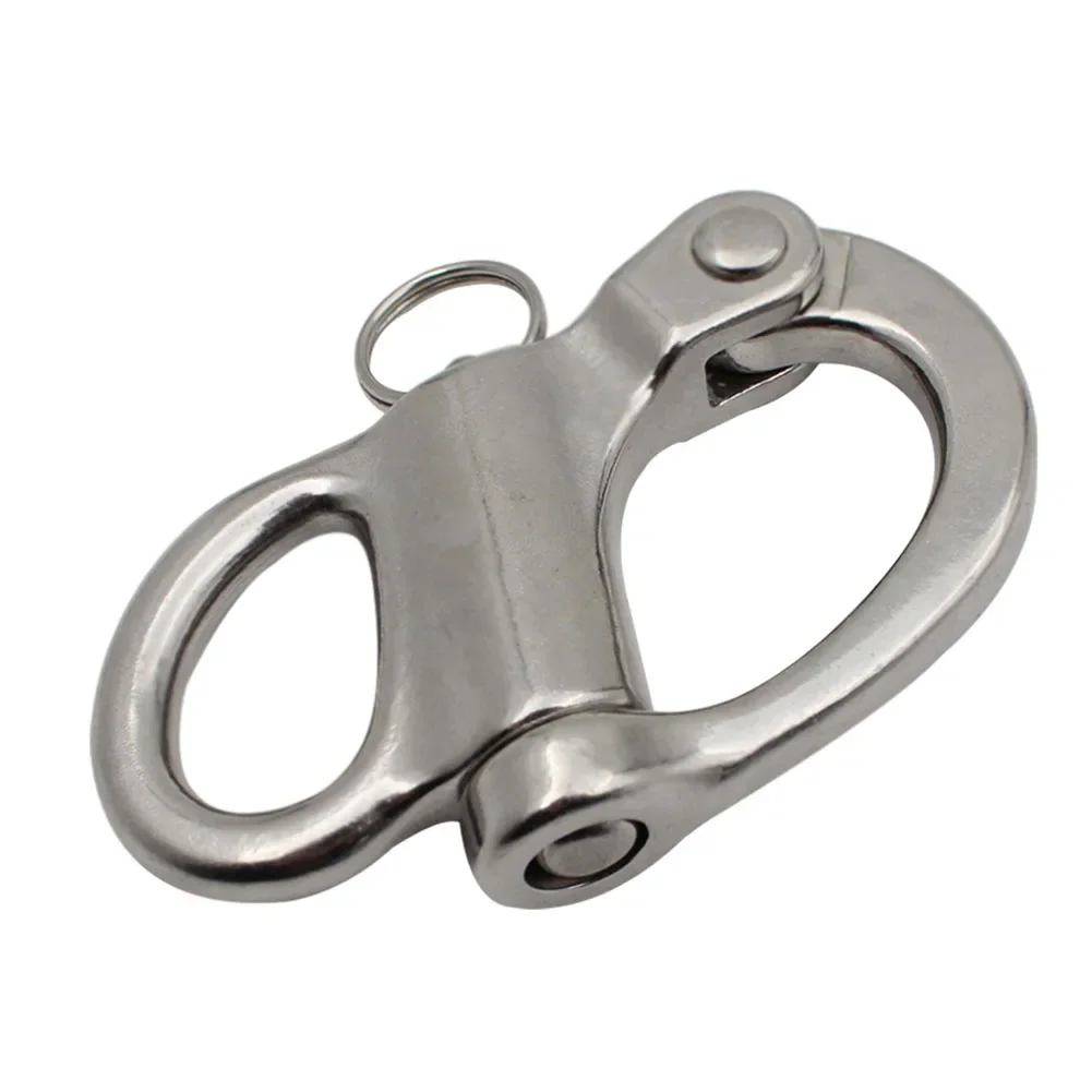 Stainless Quick Release Boat Anchor Chain Eye Shackle Swivel Hook Snap Marine 52mm For A Large Variety Of Applications Accessori