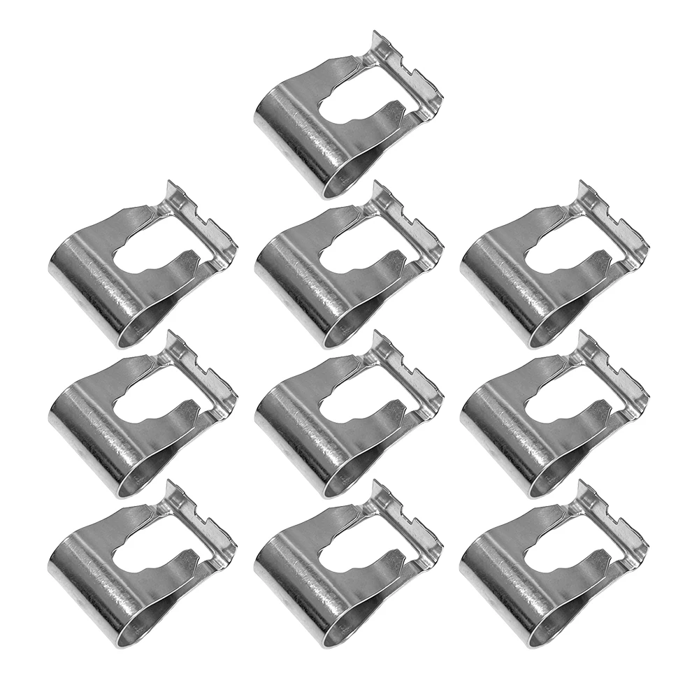 10Pcs Universal Car Wiper Linkage Repair Clips Car Windscreen Arms Link Mechanism Replacement Clips Fix Kit Spring Tools