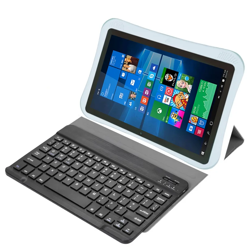 4GB RAM 64GB ROM 10.1 INCH 64 Bit Q1 Windows 10 Tablet with Bluetooth Keyboard X5-Z8350 HDMI-Compatible Dual Camera