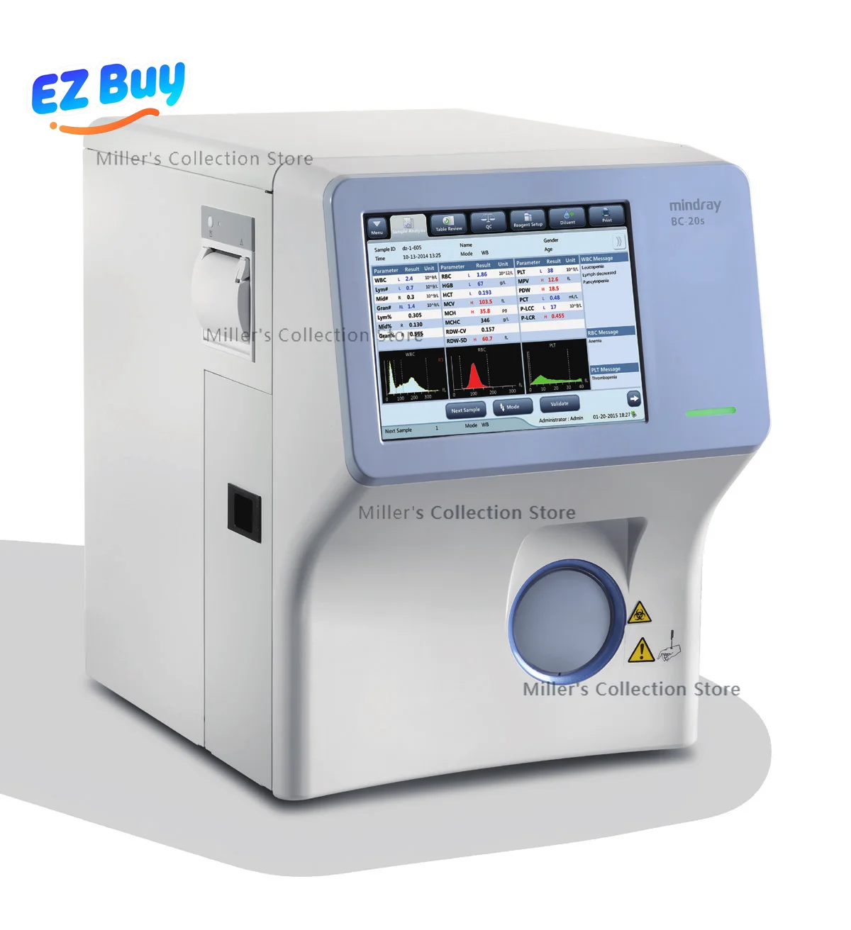 2024 Mindray BC-20S Mindray Hemat Ology 3 Diff Hemat Ology For Sale