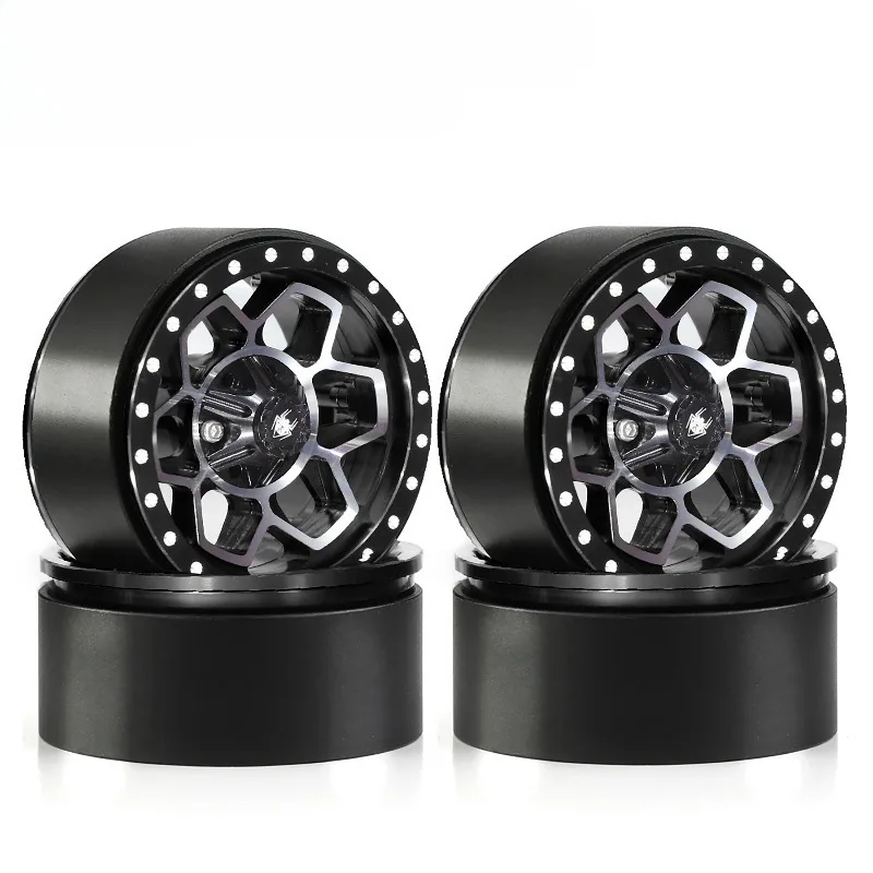 

Aluminium Alloy Super Heavy 1.9" Beadlock Deep Dish Wheel Rim for 1/10 RC Crawler SCX10 TRX4 VS4-10 Gen8 R187