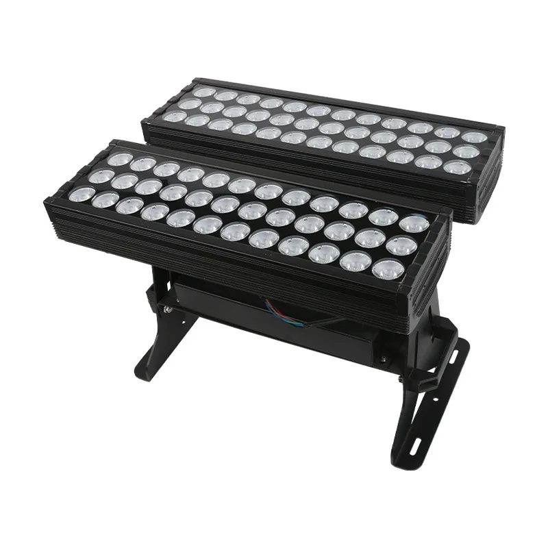 Lighting commercial building bridge rectangular LED double row wall washer y