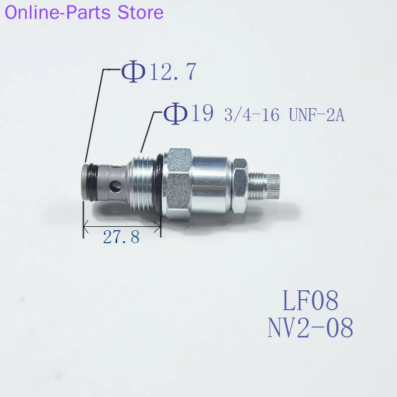 

Threaded Plug-in Flow Regulating Bidirectional Throttle Valve LF08 NV2-08 Hydraulic Valve