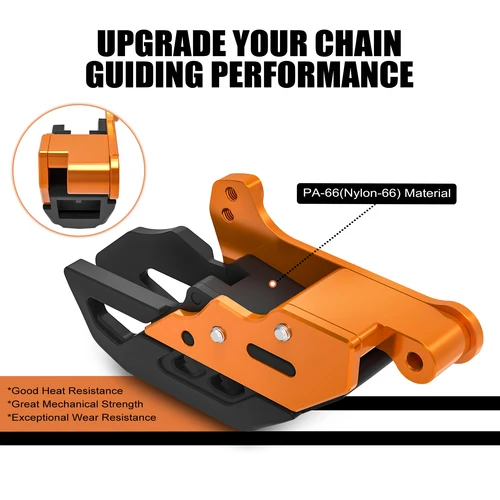 Imagen 2 del producto Para KTM 390 Adventure 2020-2024 guía de cadena de motocicleta 790 890 Adventure 2019-2024 690 SMCR Enduro 2008-2024 250 Adventure 20-21