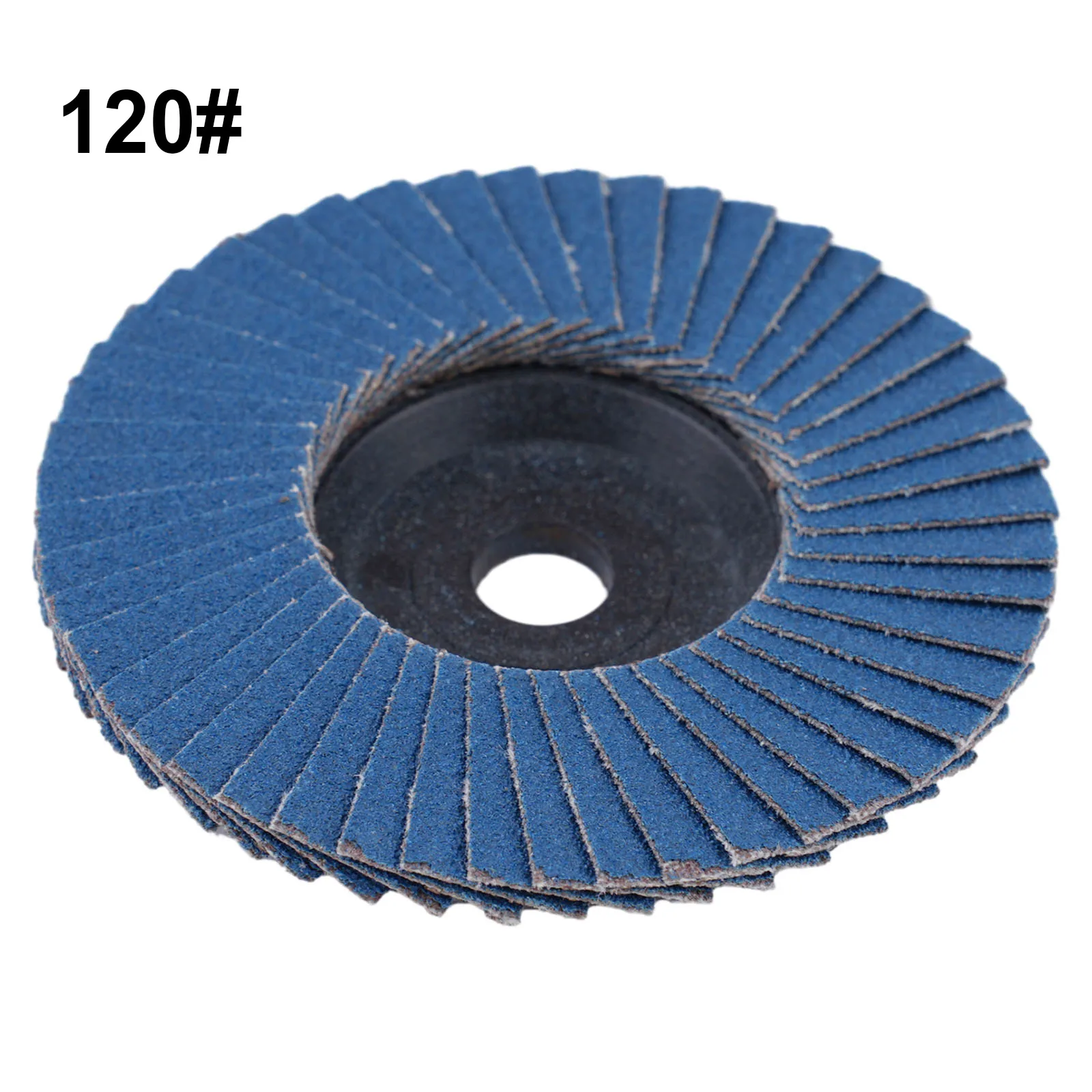 3inch Plastic Cover Louver Flat Flap Discs 10 Holes 75mm Blue Grinding Wheels Wood Cutting For Angle Grinder Accessories