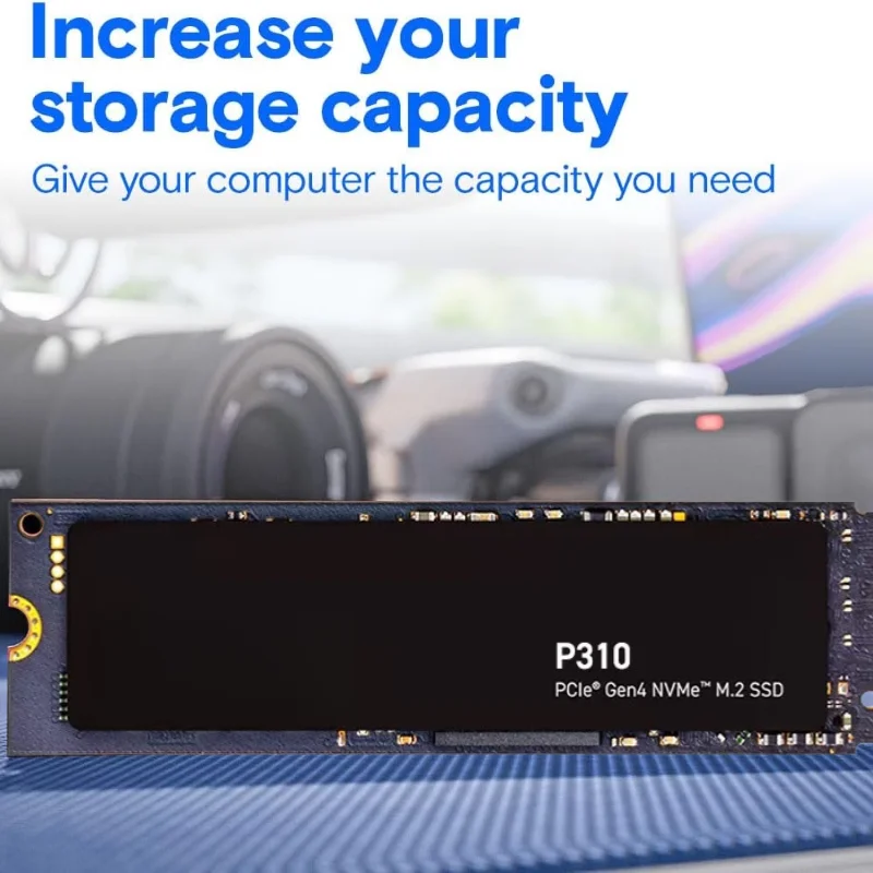 For Crucial P310 M.2 SSD PCIe Gen4 3D NAND NVMe SSD 500G 1TB 2TB Internal Solid State Drive for PC Laptop Disk 95% health+
