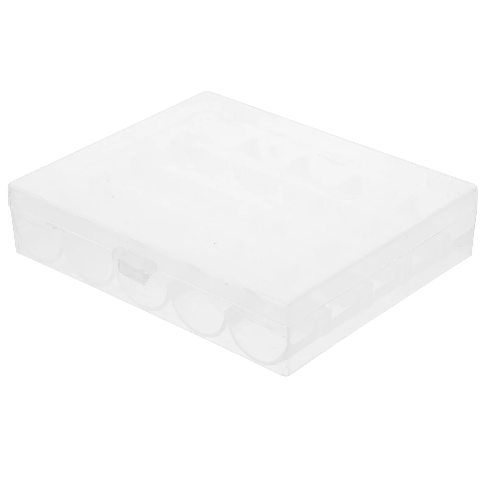 

4Pcs Thread Organizer Transparent Plastic Thread Spool Case 25 Compartments Bobbin Storage Organizer Sewing Machine Embroidery