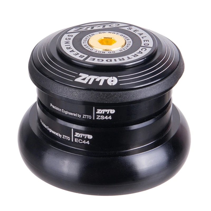 44mm ZS44 EC44 CNC 1 1/8"-1 1/2" Prosta rama rurowa do stożkowego adaptera widełkowego Zestaw słuchawkowy MTB Bike Road Bicycle Headset
