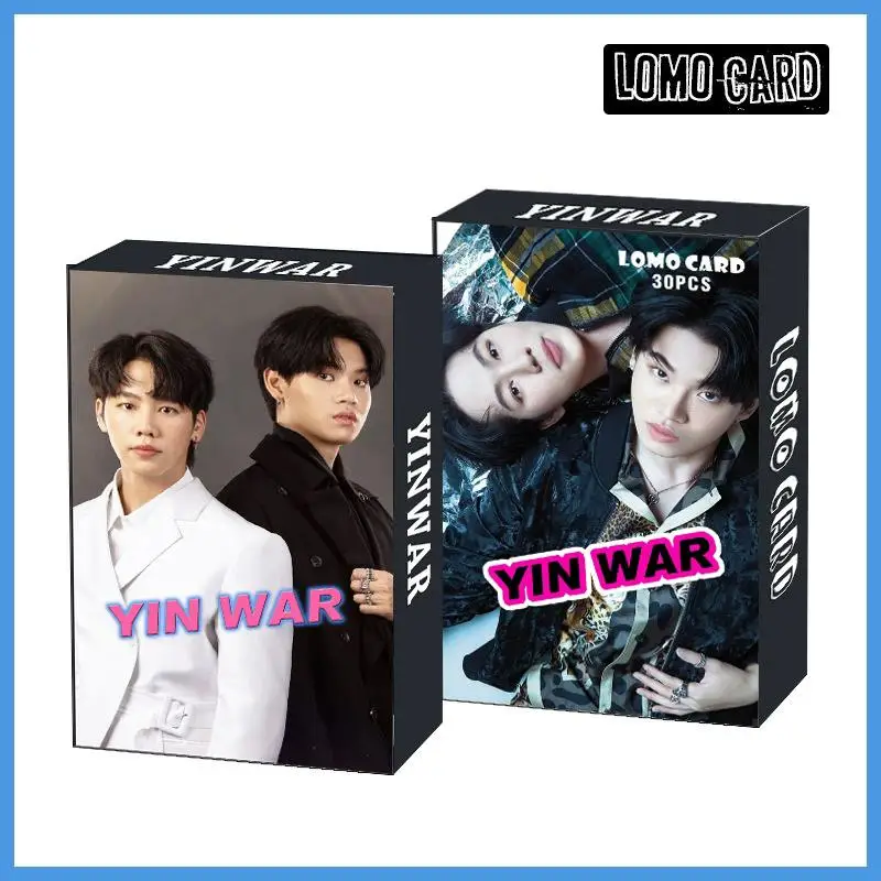 30Pcs Off Gun Tay New EN OF LOVE Lomo Cards Thai BL Drama Star HD Photo Collectible Fans Gift Card Set