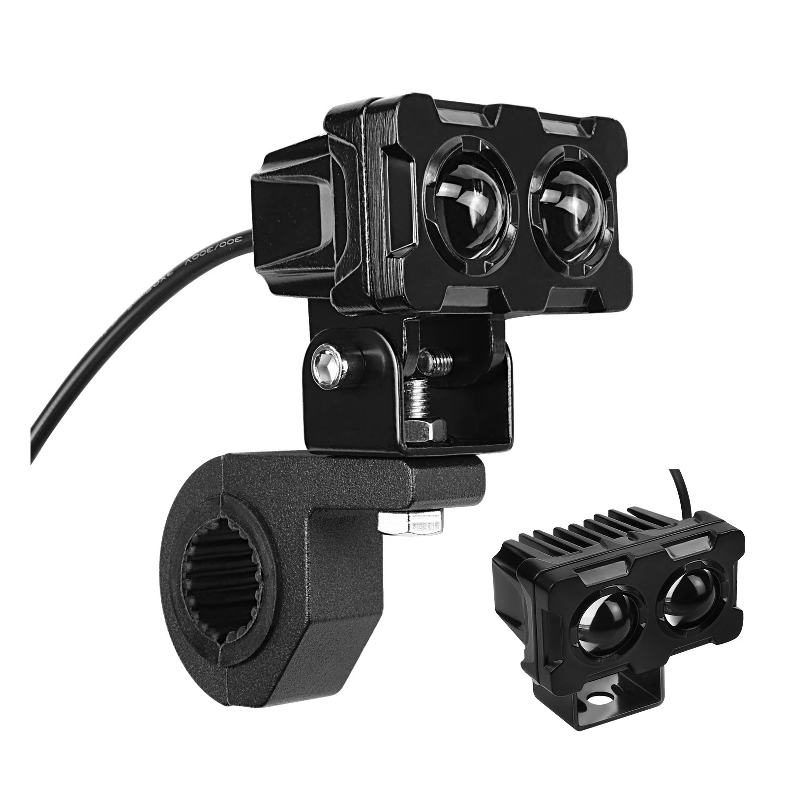 

Motorcycle Waterproof Front Led Light Car Universal Auxiliary Headlights Accessories Tail Scout Lights Fog Indicators Spotlights