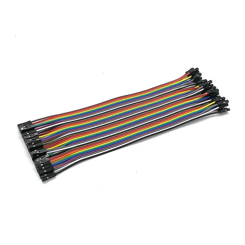 40P Dupont-kabel 10/20/30CM 2,54 mm afstand mannelijk naar mannelijk, mannelijk naar vrouwelijk, vrouwelijk naar vrouwelijk Jumper Wire Dupont-lijn voor Arduino