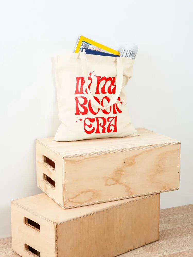 In My Book Era - Fun Book Lover Phrase Tote Bag Eco bag personalized tote cute pouch bag Lady bags