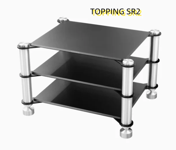 TOPPING SR2 all metal frame, aluminum alloy solid column, alloy plate, shockproof and anti-skid