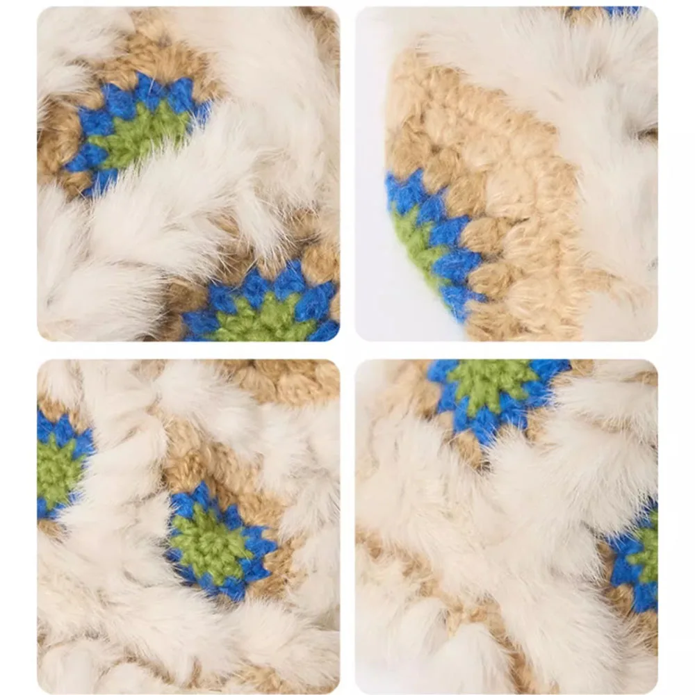 หมวกขนปุย หมวกชาวประมงน่ารักและอบอุ่นสำหรับฤดูใบไม้ร่วงและฤดูหนาว ดีไซน์อเนกประสงค์และช่วยเสริมลุคให้ดูดี หมวกทรงบักเก็ตขนฟู