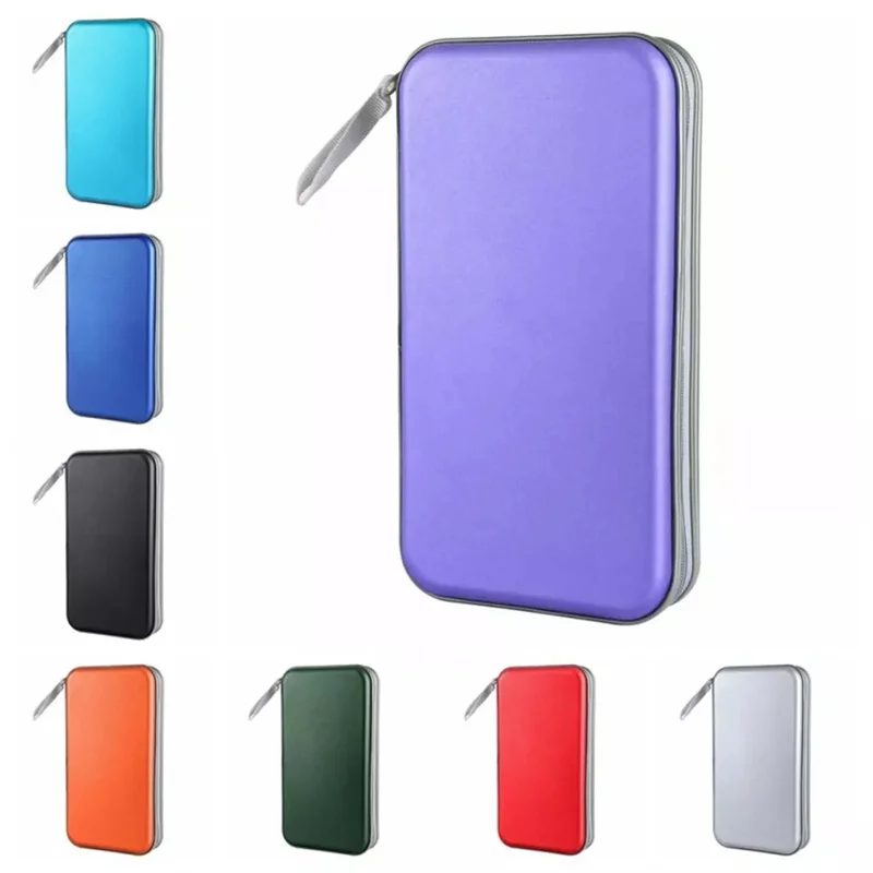 80sheets CD DVD Carry Case Cover Disc Storage Holder CD Sleeve Wallet Album Hard Box Plastic Pack Disc DVD Disc Pack