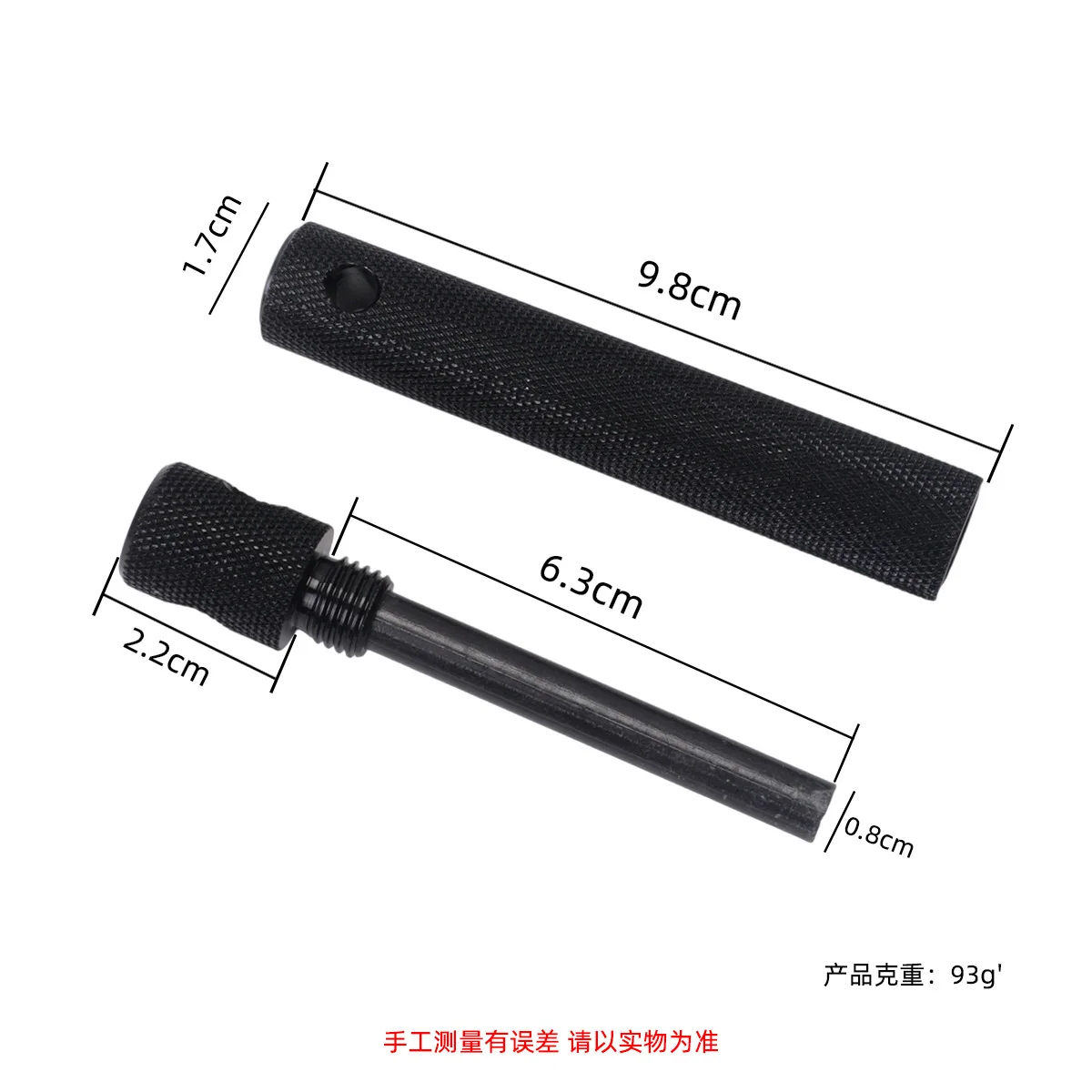 Bold Magnesium Rod Waterproof Sparking Stone Outdoor Compass Sparking Rod Anti-corrosion Starter Essential Wilderness Survival - Image 4