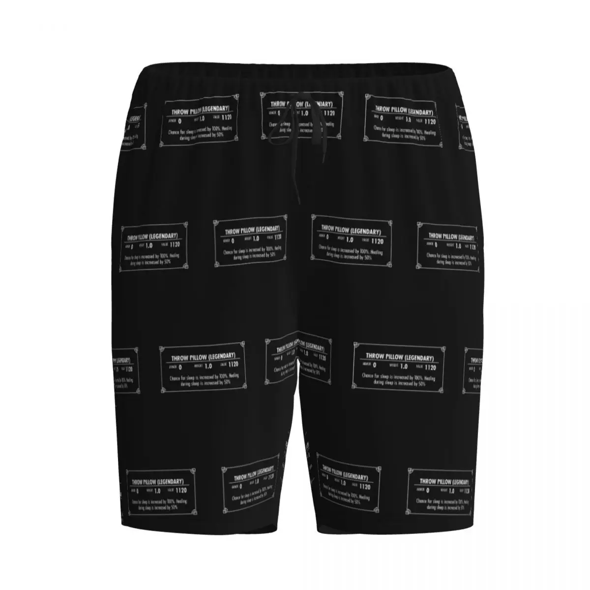 

Custom Skyrim Legendary Shorts Sleeping Pants Men Pajama Pants Lounge Sleep Sleepwear Bottoms