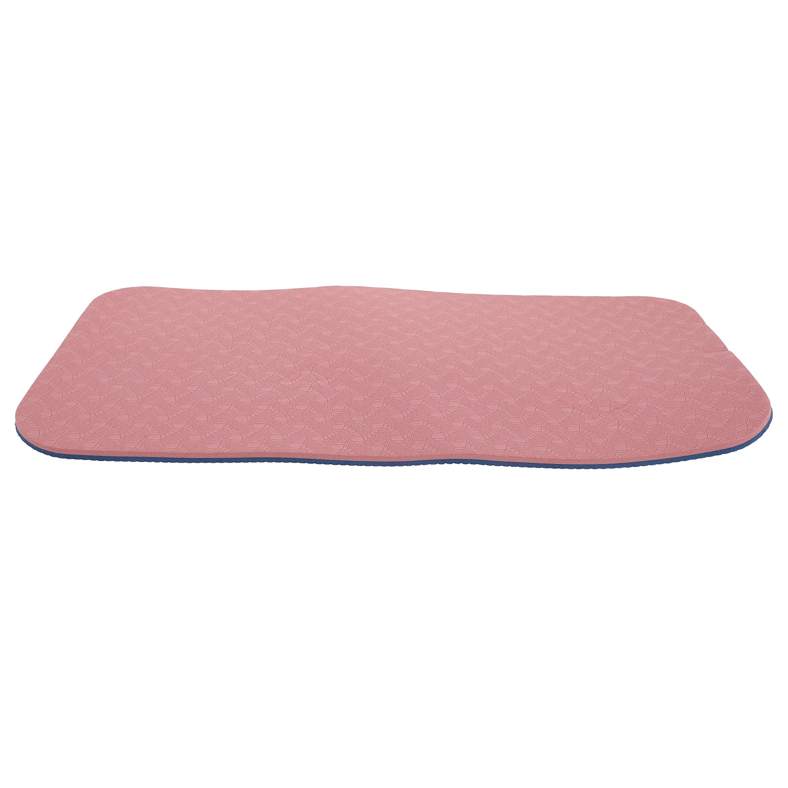 

Tpe Yoga Mat 34x17x0.6cm Thick Padded Non Slip Surface for Yoga Fitness Floor Exercises Comfortable Kneeling Support