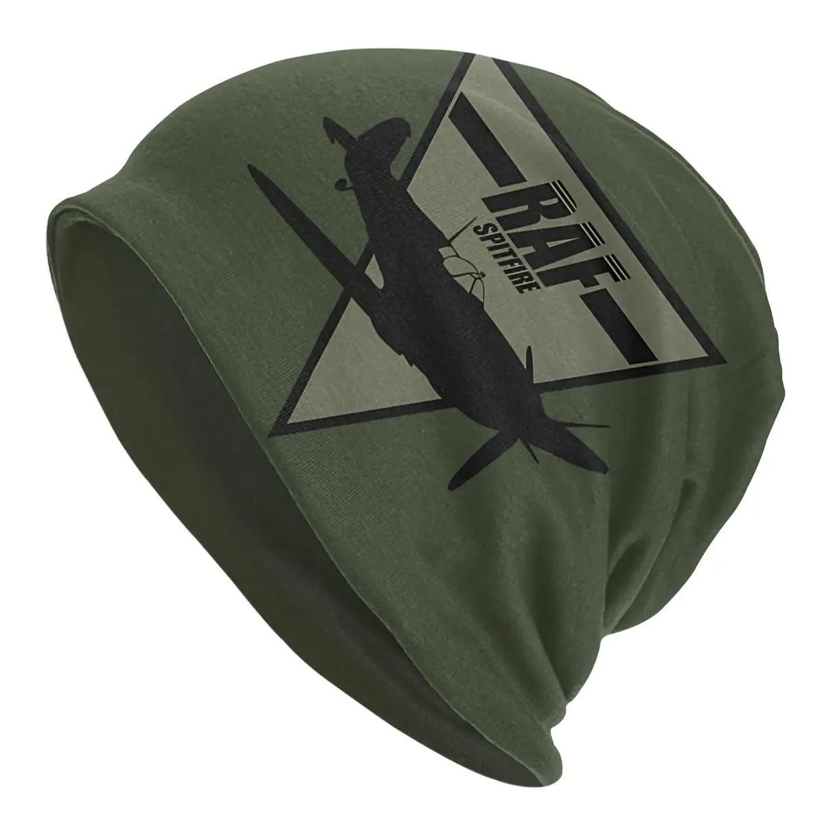 Green Thin Bonnet Homme Fashion Supermarine Spitfire Airplane Skullies Beanies Caps Creative Hats