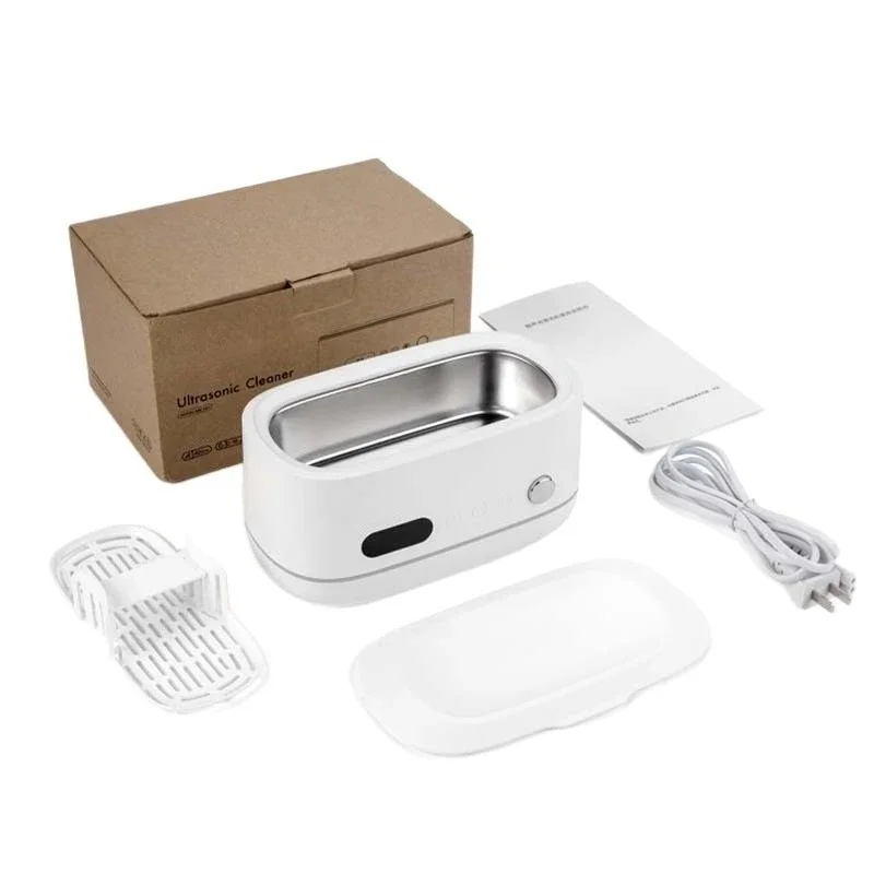 New Household Small Ultrasonic Cleaner, Glasses, Jewelry, Braces, Denture Cleaner