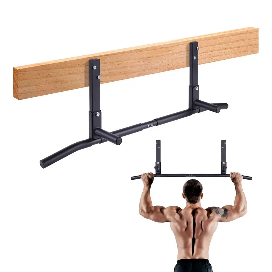 Barra de dominadas Joist Mount, barra de dominadas montada en el techo para gimnasio en casa, Crossfit, viga, alta resistencia, agarre múltiple, 42 de ancho, Maxim