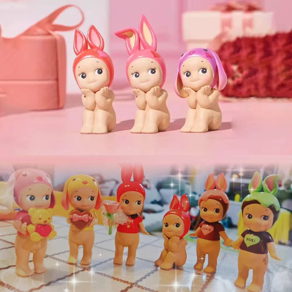 

Sonny Angel Mini Figure Gifts Of Love Series Blind Box Chocolate Mysterious Surprise Toy Cure Doll Lucky Mascot Girls Gifts
