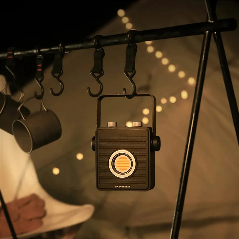 BHTS-Night Market Light 13500Mah Lampa kempingowa 1800Lm Ładowalna latarnia Przenośna lampa awaryjna Power Bank Lampa zewnętrzna