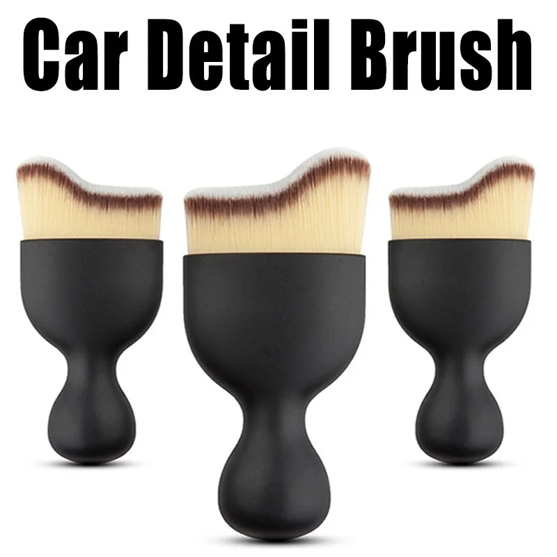 

3/1Pcs Car Curved Brushes Washing Soft Brush for Car Interiors Homes Offices Exterior Cleaning Detail Tools Auto Accessories