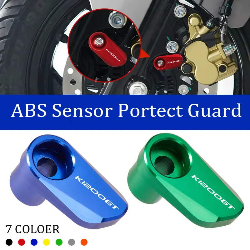 For BMW K1200 K 1200 GT K1200GT 1200GT 2010-2026 Accessories Motorcycle Front Wheel ABS Sensor Protection Guard Cover