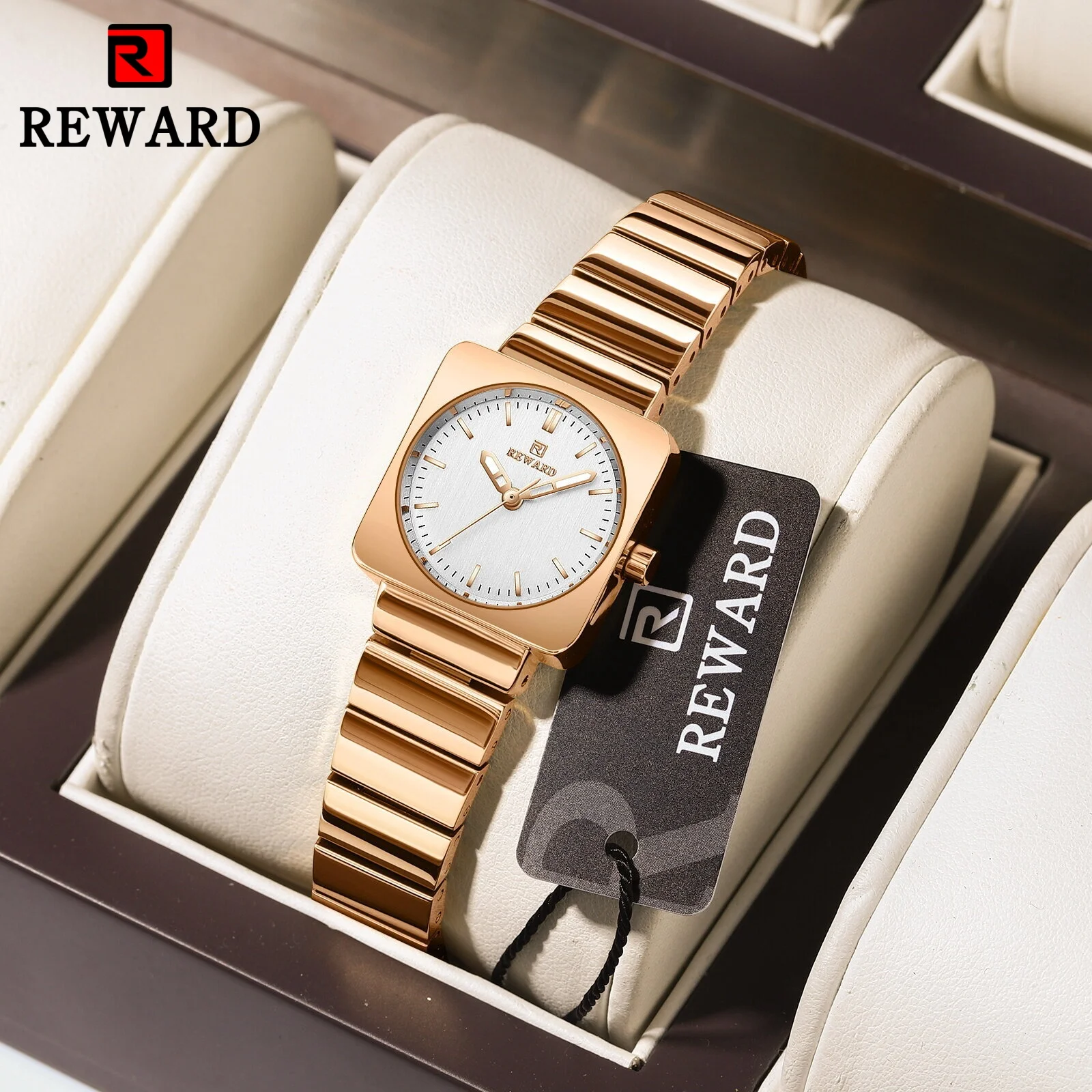 Reward 212526L Luxury Simple Watch For Woman Solid Steel Strap High Quality Ladies Quartz Watch Waterproof Women Watches reloj