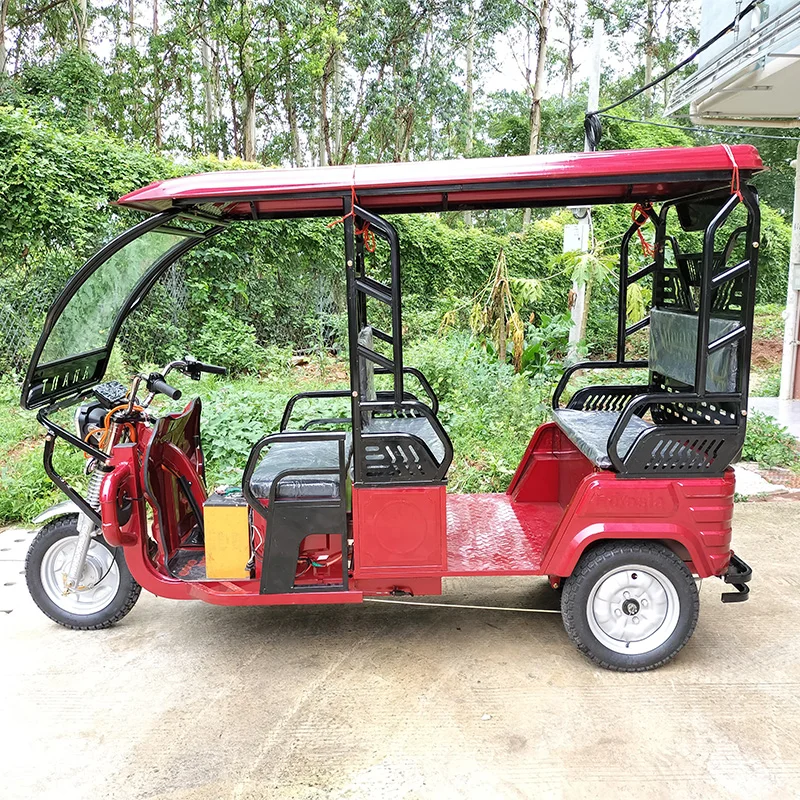 Heavy Loading Electric Rickshaw Electric Adult Tricycle  Electric Tricycle For Passenger Tourism