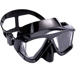 Diving Mask Snorkel Swimming Goggles Scuba Silicone Skirt 3 Windows Anti-Fog Anti-Leak Wide View Panoramic HD For Adult Youth