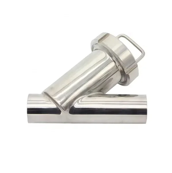 

Factory Direct Sells Food Grade Stainless Steel SS316L Welded Y Type Sanitary Filter Fruit Juice Strainer