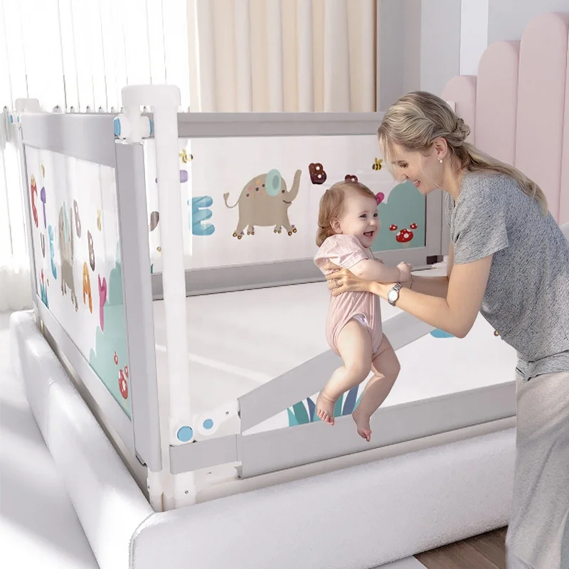 Garde-lit universel pour bébés et enfants, rail de lit pour tout-petits, ressort et lattes, berceau, R64.Guard