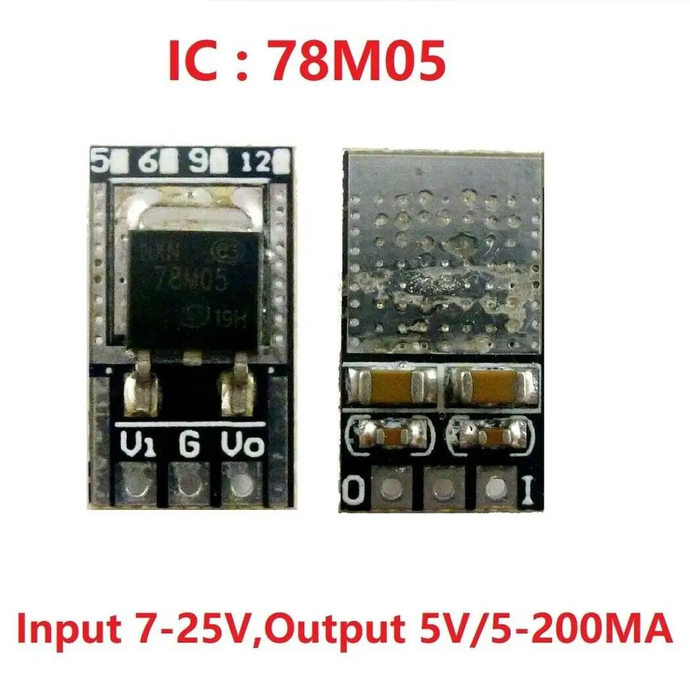 DC-DC Buck Converter 7-30V 24V to 5V 6V 9V 12V Step-down power Voltage Regulator Module 78M05 7806 L7809 LM7812