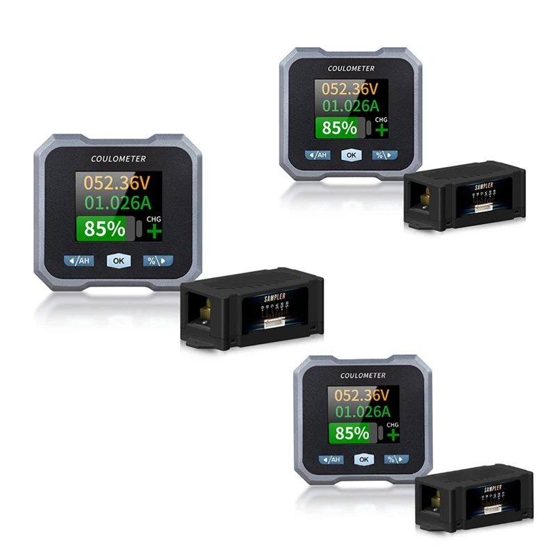 

ABHI-BL110F Coulometer Battery Meter DC10-100V 0-100A Waterproof Battery Meter And Voltmeter For Electric Quadricycle