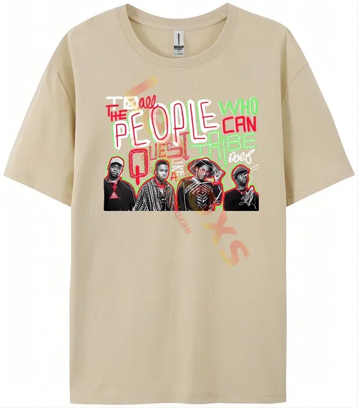 

New A TRIBE CALLED QUEST ATCQ T-Shirt Men's 100% Cotton Cartoon Short SleeveNO11