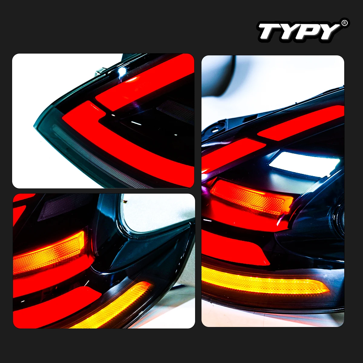 TYPY Car Lights For Nissan 370z 2013-2019 Taillight LED Projetor Tail Lamp Daytime Running Light Automotive Accessories