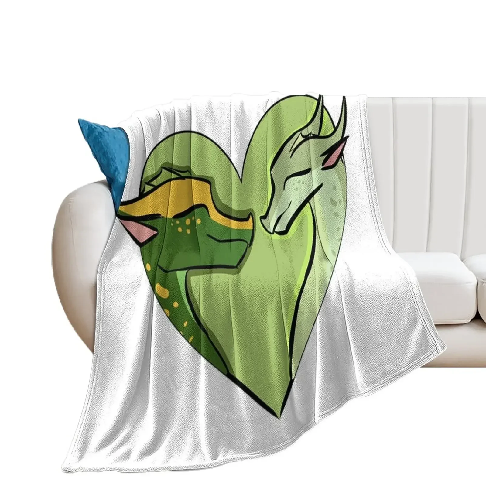 

Sundew And Willow Heart Throw Blanket Beautifuls christmas decoration Blankets